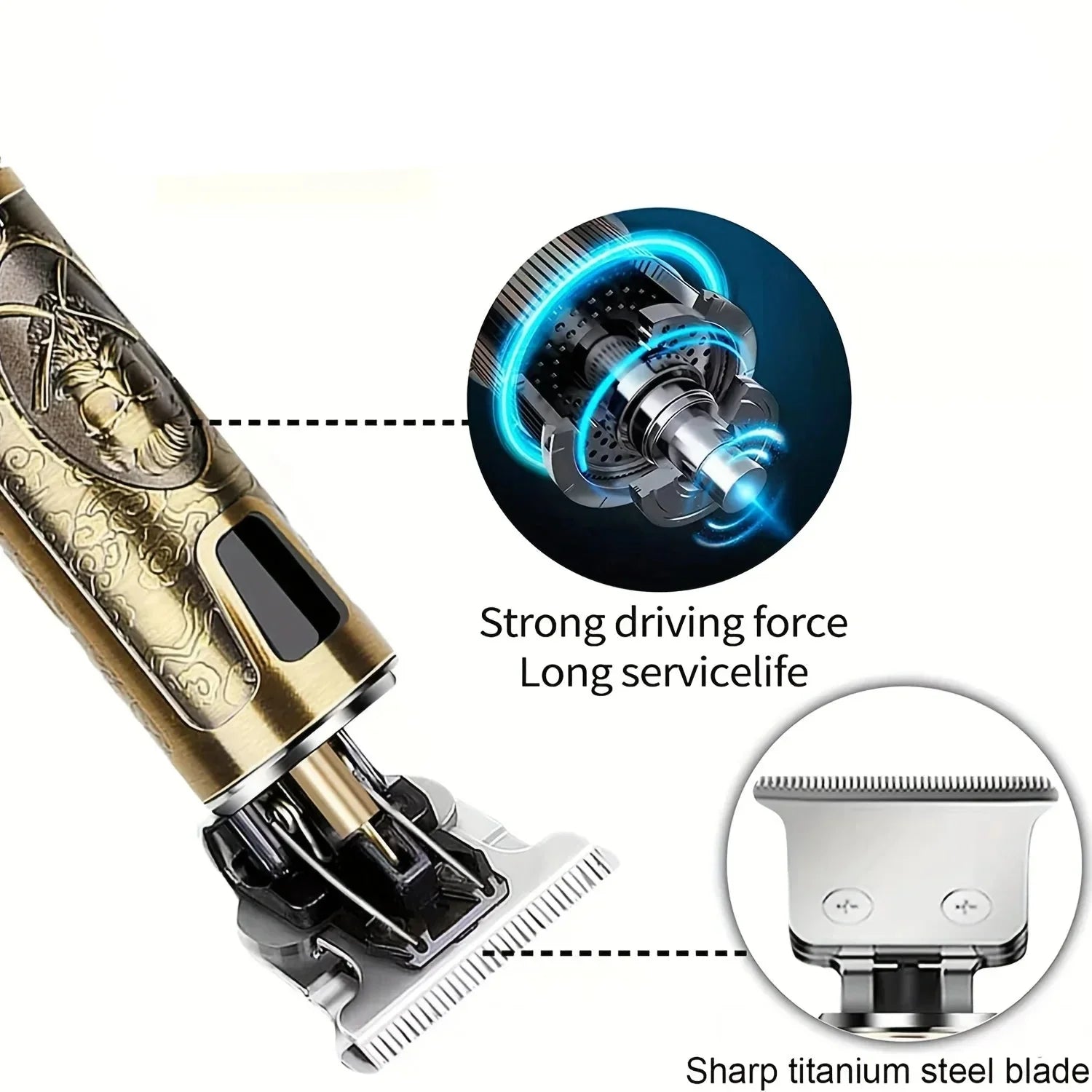 Rechargeable Hair & Beard Trimmer