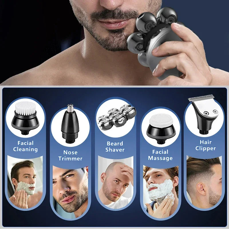 Rechargeable 7D Electric Shaver
